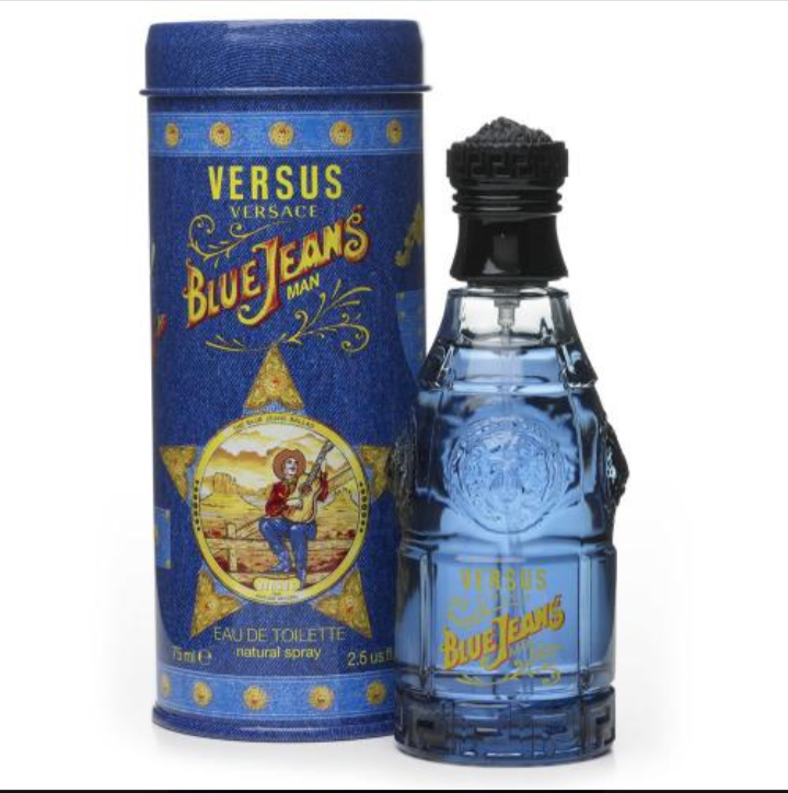 BLUE JEANS BY VERSACE 2.5 FL.OZ. EDT SPRAY FOR MEN