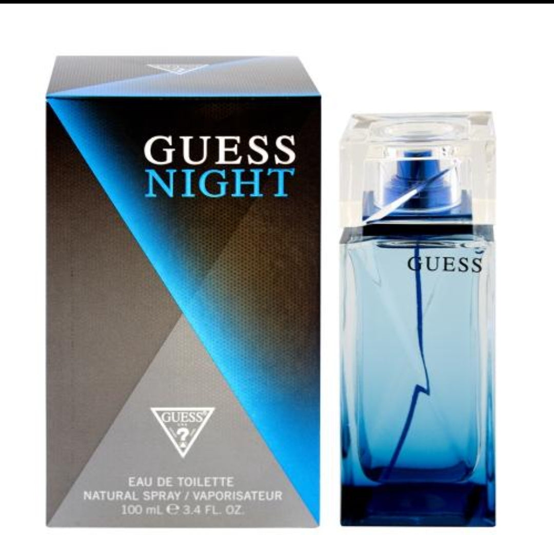 GUESS NIGHT 3.4 FL.OZ. EDT SPRAY FOR MEN.