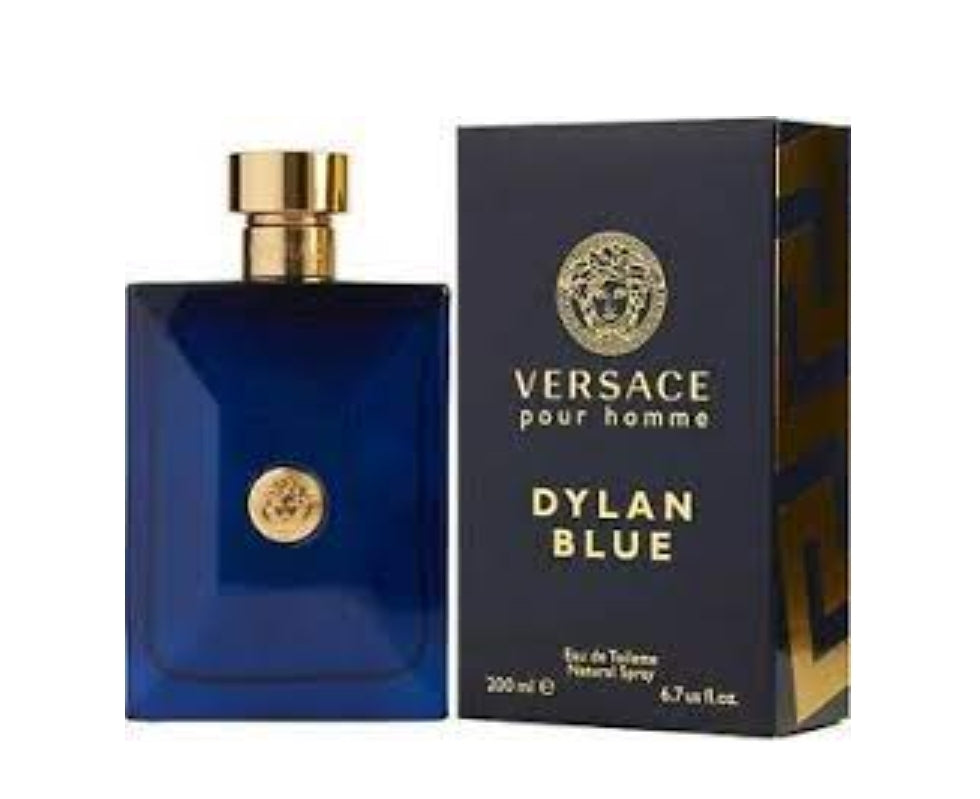 DYLAN BLUE BY VERSACE 6.7 FL.OZ. EDT SPRAY FOR MEN.