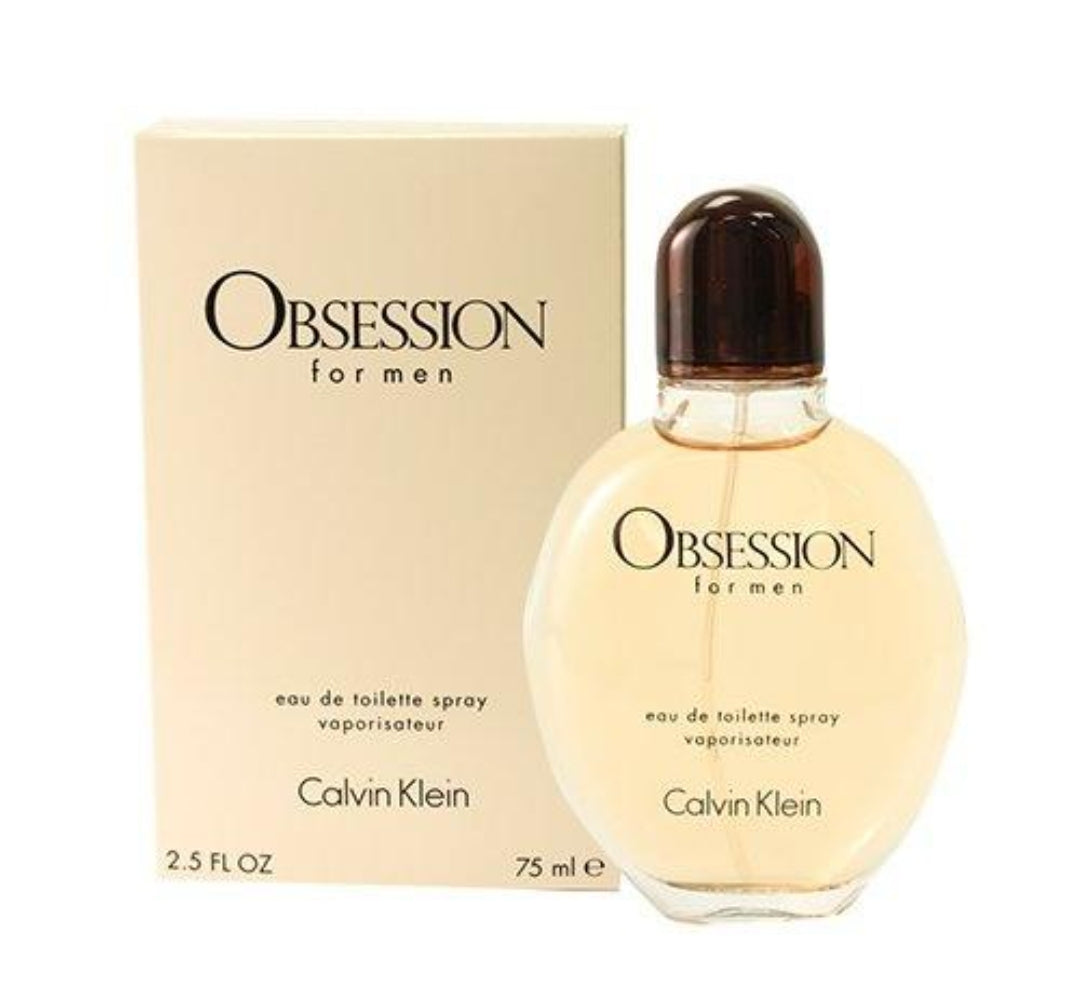 OBSESSION 2.5 FL.OZ. EDT SPRAY FOR MEN.