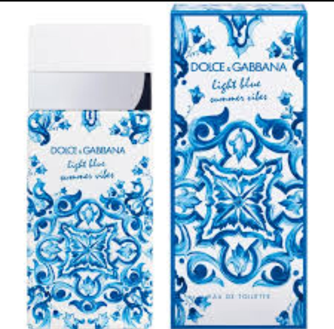LIGHT BLUE SUMMER VIBES(M)EDT SP 4.2oz(LI FREE)