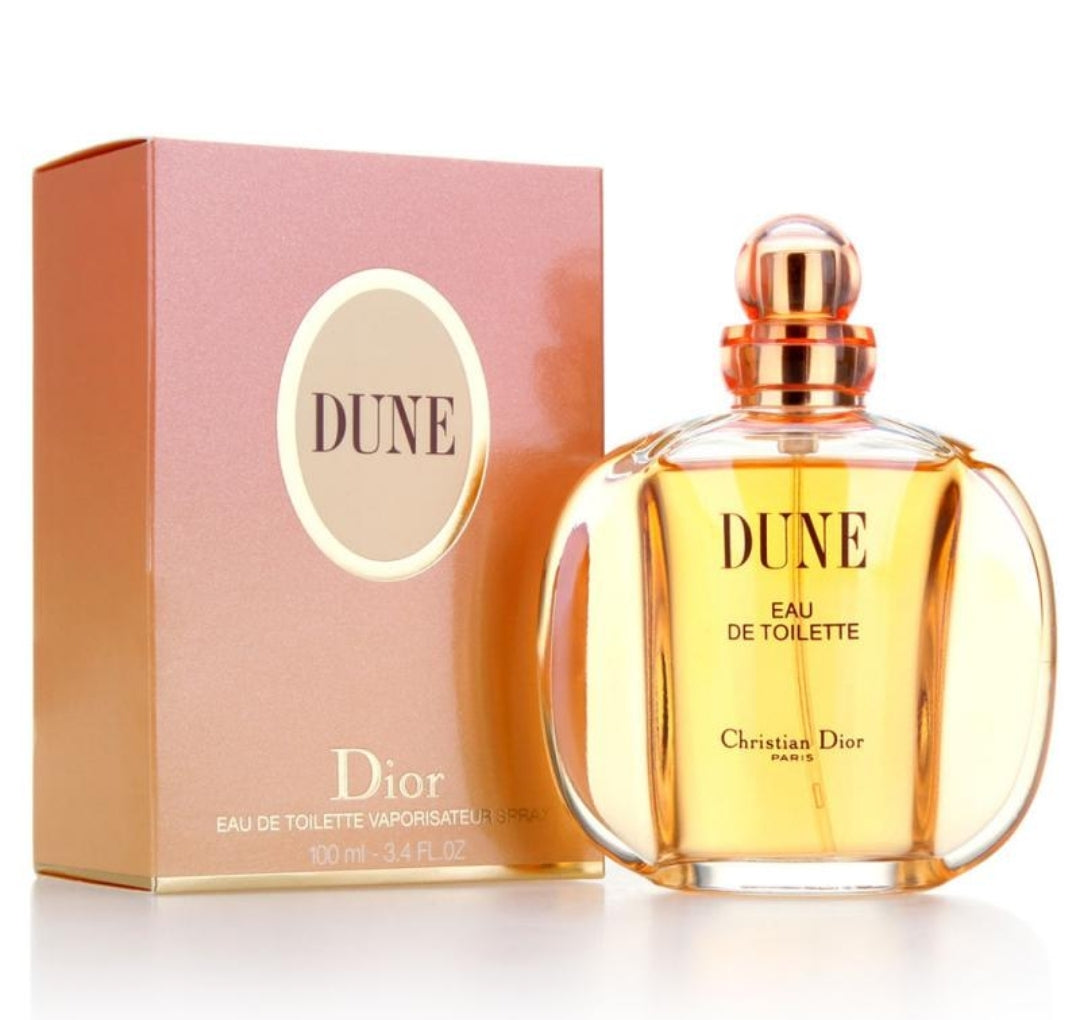 DUNE BY CHRISTIAN DIOR 3.4 FL.OZ. EDT SPRAY FOR WOMEN.