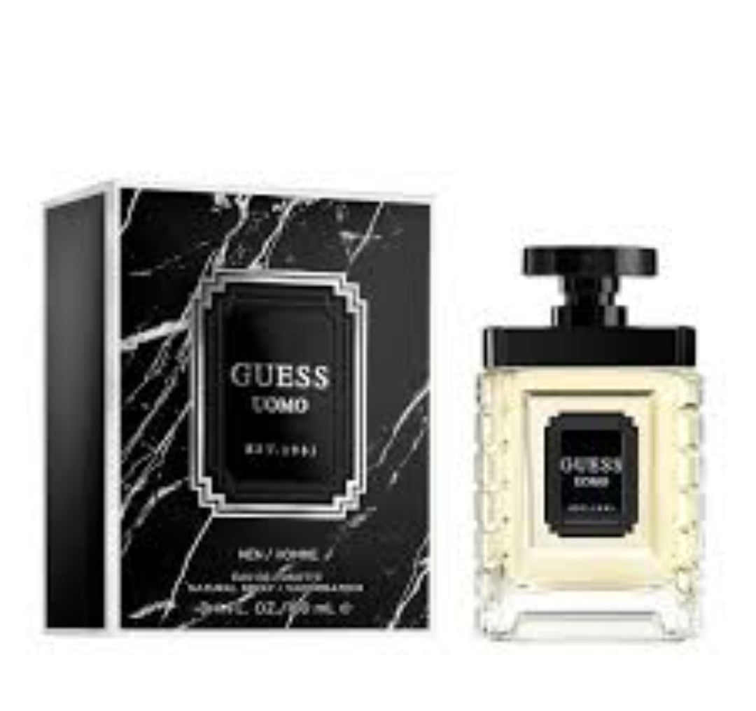 GUESS UOMO 3.4 FL.OZ. EDT SPRAY FOR MEN.