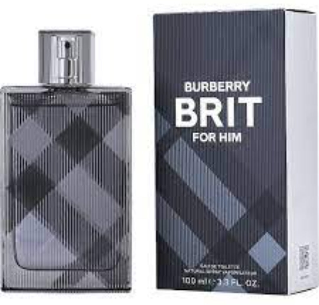 BRIT BY BURBERRY 3.4 FL.OZ. EDT SPRAY FOR MEN.