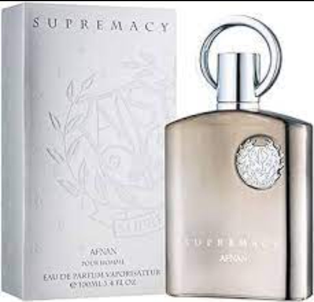 AFNAN SUPREMACY SILVER 3.4oz. edp M.