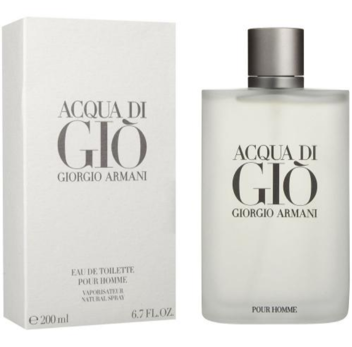 ACQUA DI GIO 6.7 FL.OZ. EDT SPRAY FOR MEN.