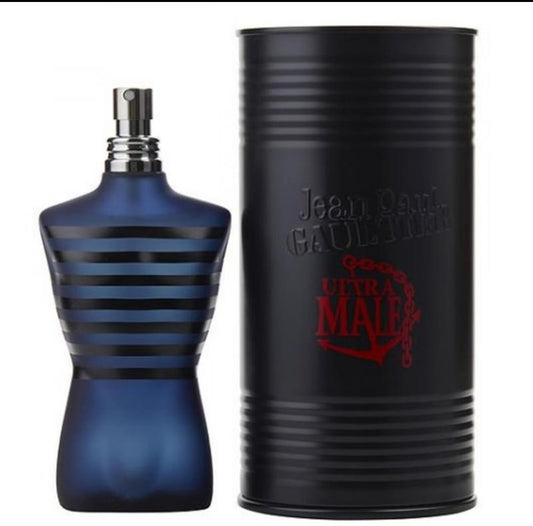 ULTRA MALE INTENSE BY JEAN PAUL GAULTIER 4.2 FL.OZ. EDT SPRAY FOR MEN.