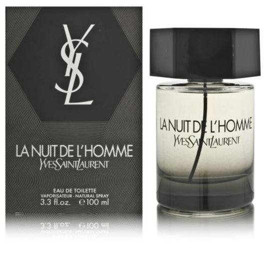 LA NUIT DE L'HOMME BY YSL 3.4 FL.OZ.