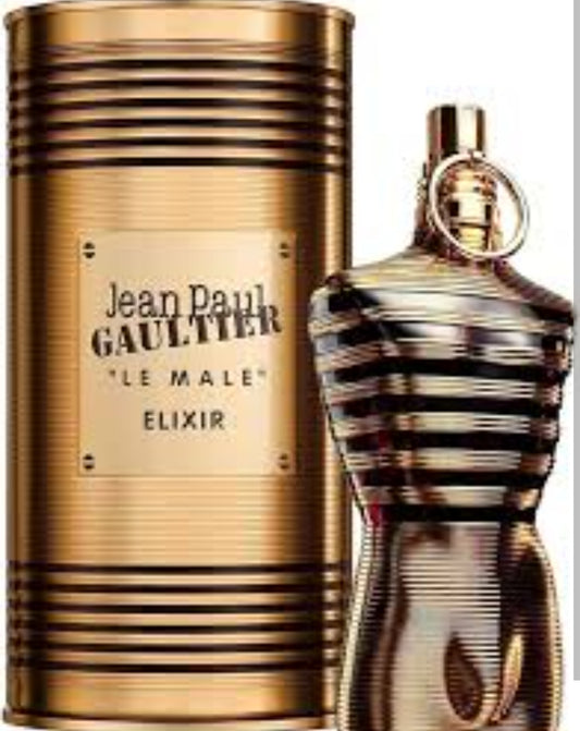 Le Male Elixir 4.2 FL.OZ. PARFUM SPRAY FOR MEN.