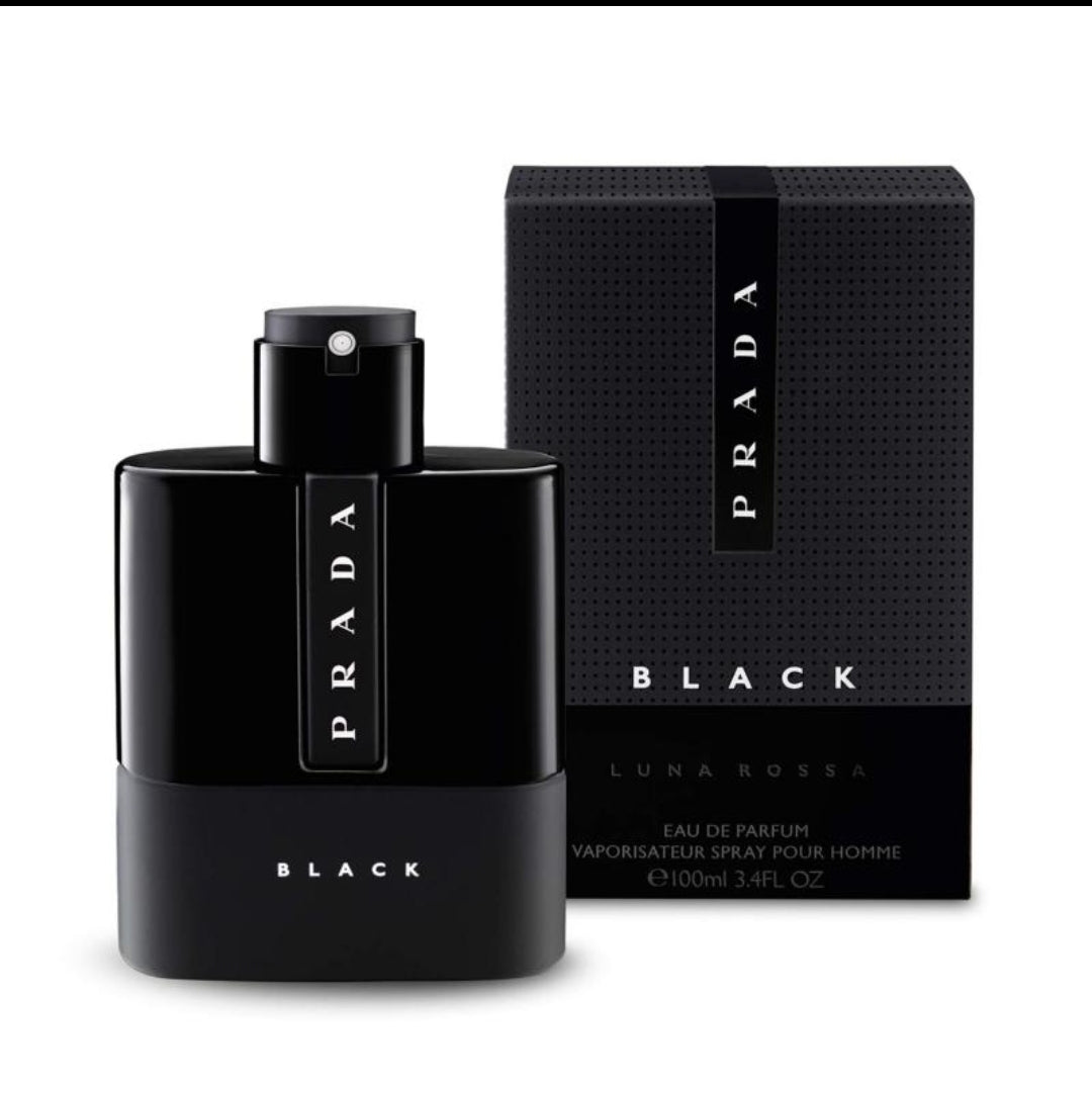 PRADA Luna Rossa Black 3.4 FL.OZ. EDP SPRAY FOR MEN.