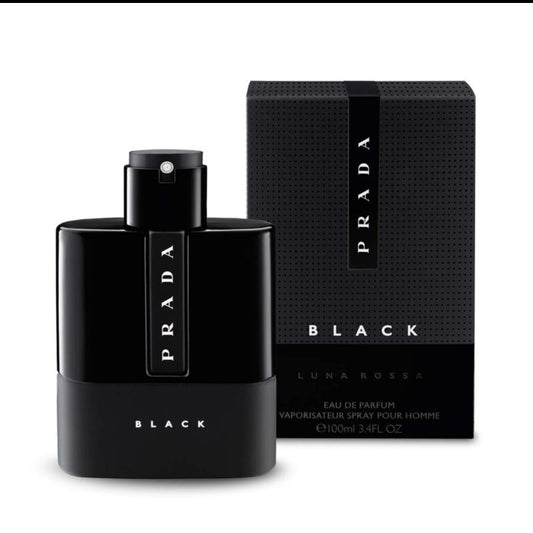 PRADA Luna Rossa Black 3.4 FL.OZ. EDP SPRAY FOR MEN.