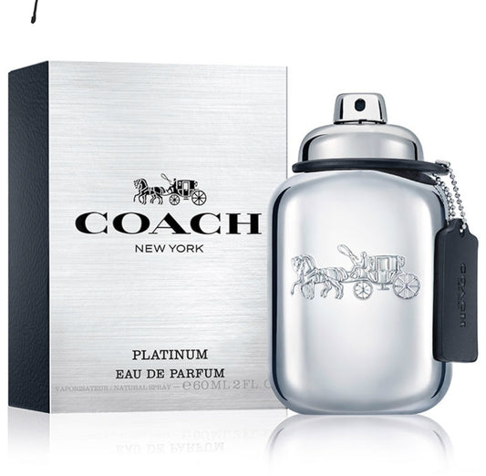 COACH PLATINUM 3.0 FL.OZ. EDP SPRAY FOR MEN.