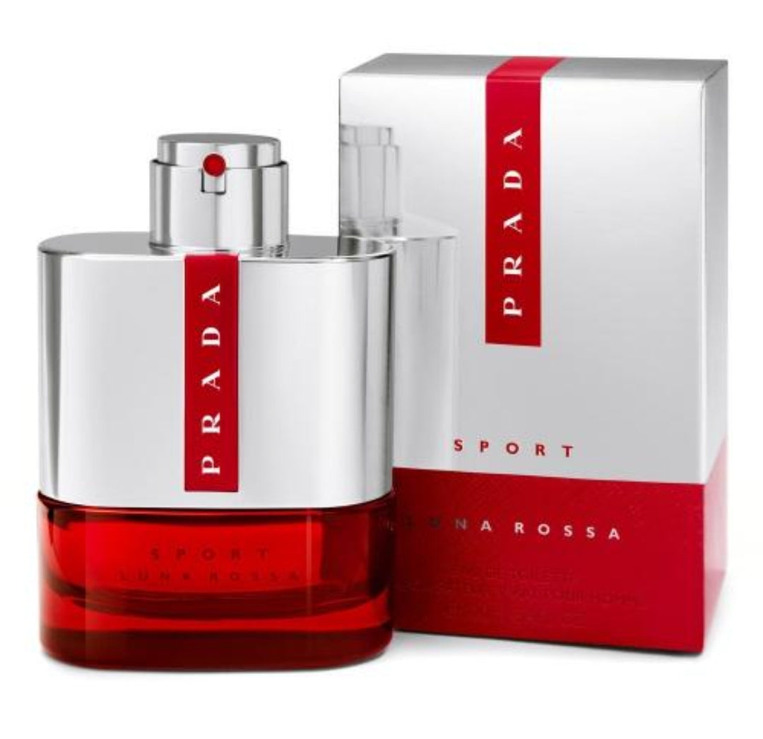 PRADA LUNA ROSSA SPORT3.4 FL.OZ. EDT SPRAY FOR MEN.