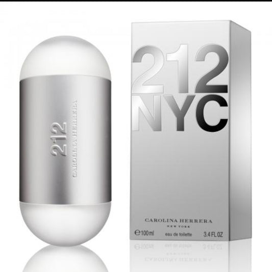 212 BY CAROLINA HERRERA 3.4 FL.OZ. EDT SPRAY FOR WOMEN.
