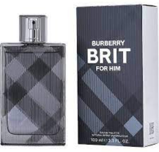 BRIT BY BURBERRY 3.4 FL.OZ. EDT SPRAY FOR MEN.
